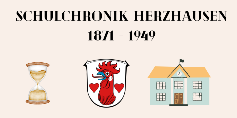 Schulchronik von Herzhausen 1871 – 1949